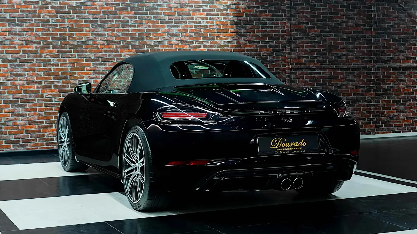 2023 Porsche 718 Boxster for sale, exterior, Jet Black Metallic