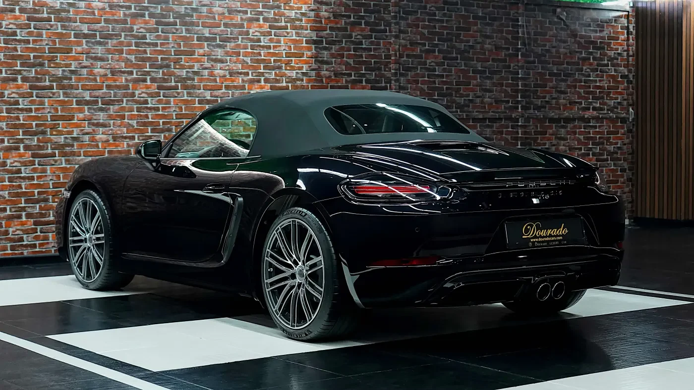 2023 Porsche 718 Boxster for sale, exterior, Jet Black Metallic