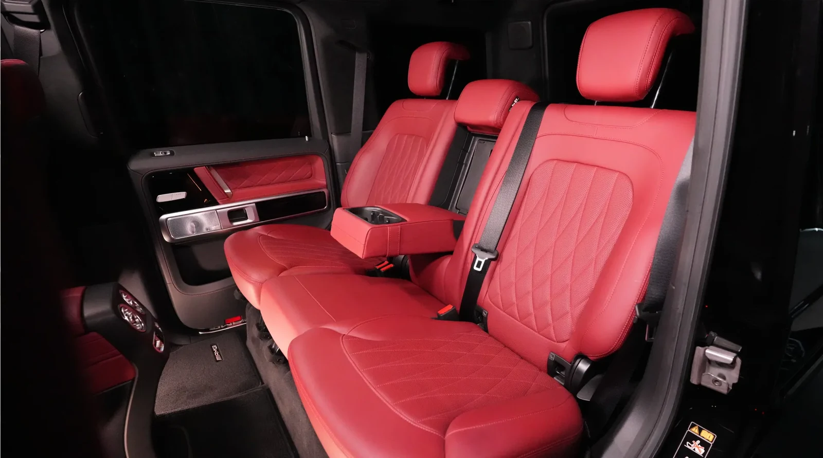 2021 Mercedes-AMG G 63 with Onyx G7X Kit interior, seats, Red Bordeaux
