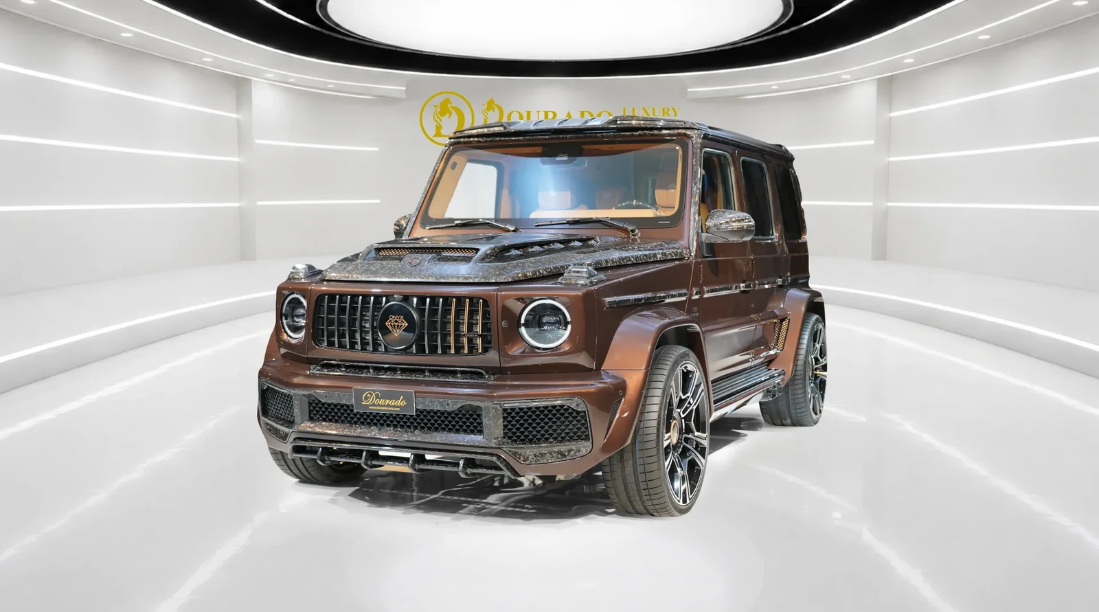 2022 Mercedes-Benz G-Class G7X by Onyx Concept for sale, exterior, Mystic Brown Metallic