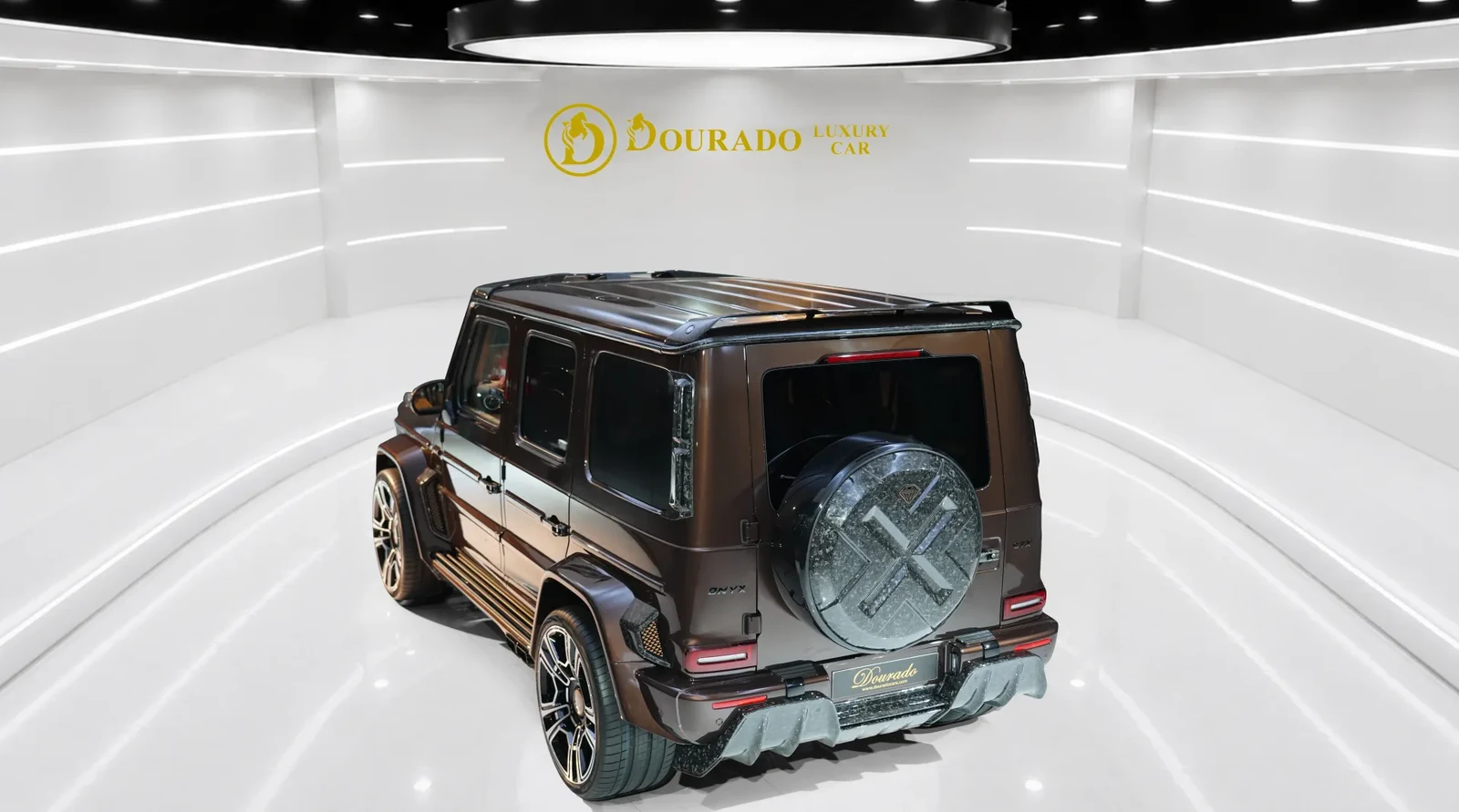 2022 Mercedes-Benz G-Class G7X by Onyx Concept for sale, exterior, Mystic Brown Metallic