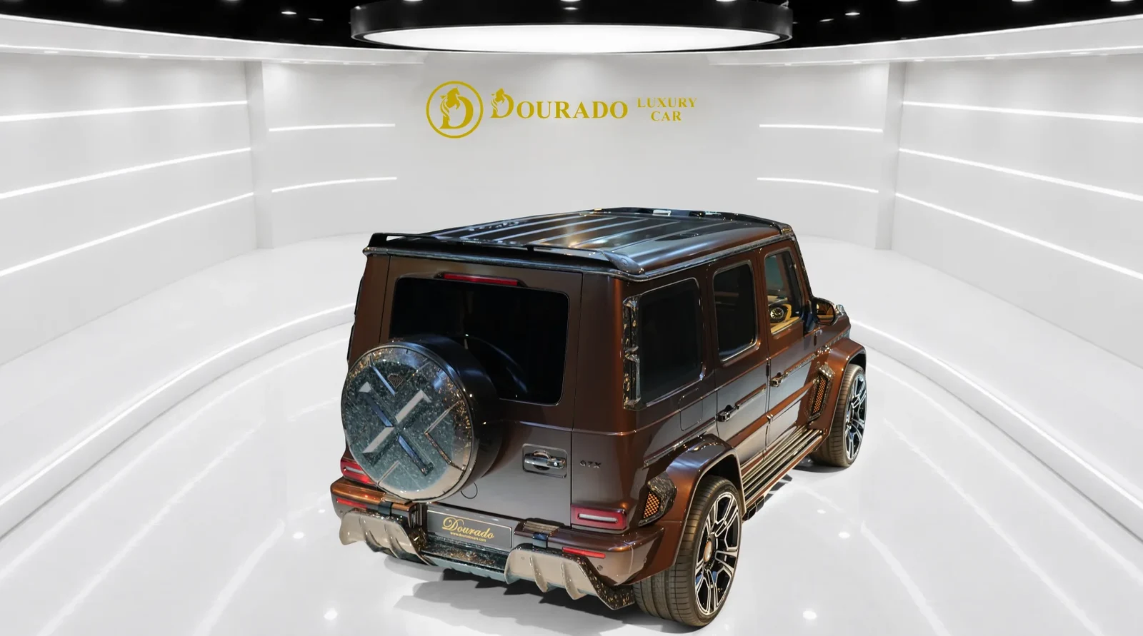 2022 Mercedes-Benz G-Class G7X by Onyx Concept for sale, exterior, Mystic Brown Metallic