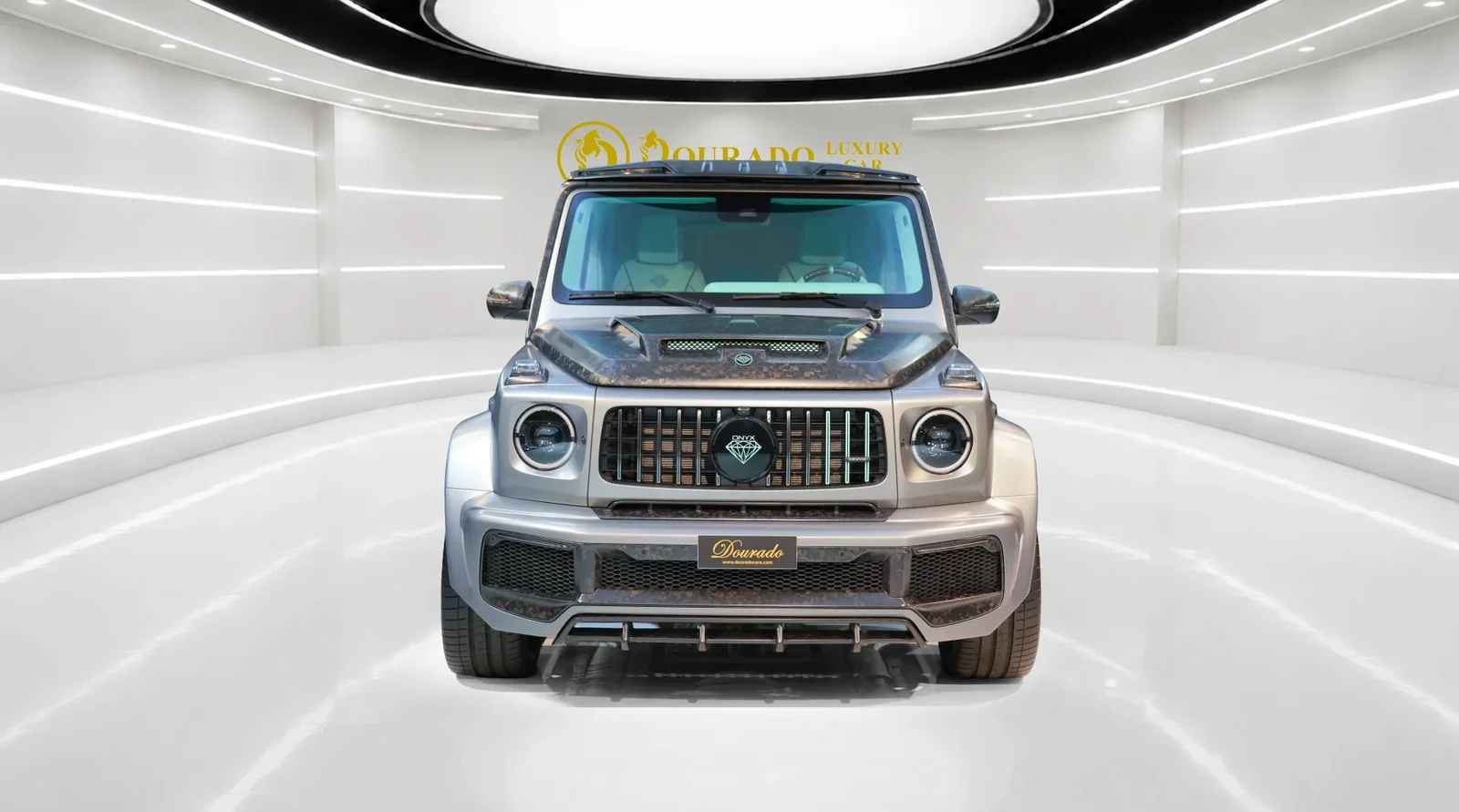2023 Mercedes-Benz G-Class G7X by Onyx Concept for sale, exterior, Designo Platinum Magno