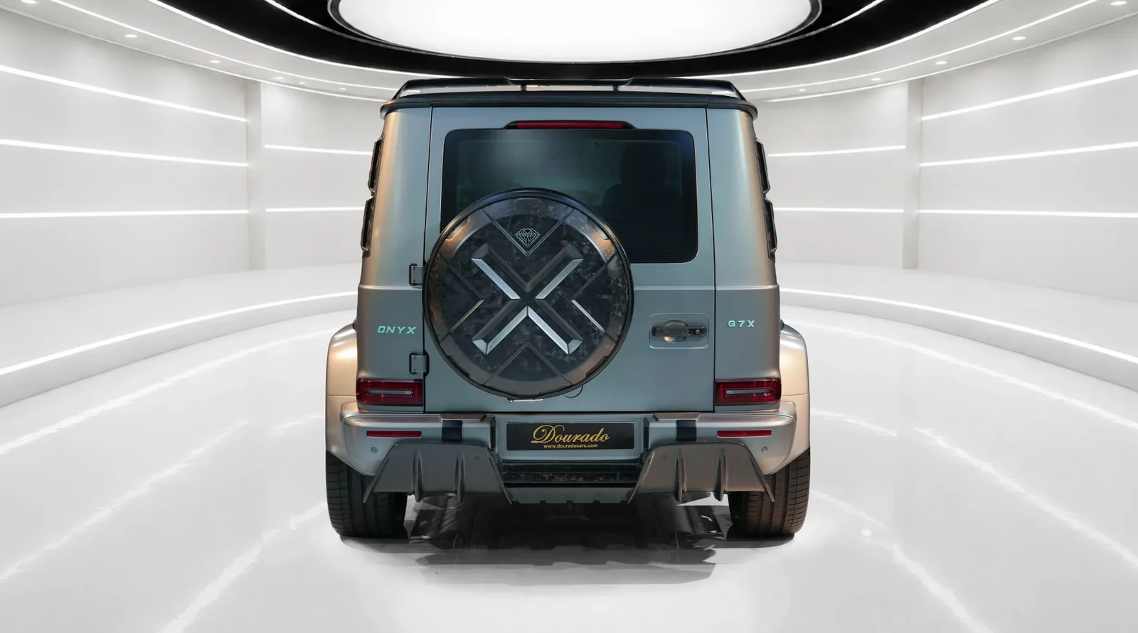 2023 Mercedes-Benz G-Class G7X by Onyx Concept for sale, exterior, Designo Platinum Magno