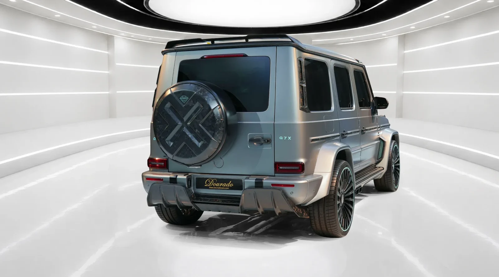 2023 Mercedes-Benz G-Class G7X by Onyx Concept for sale, exterior, Designo Platinum Magno