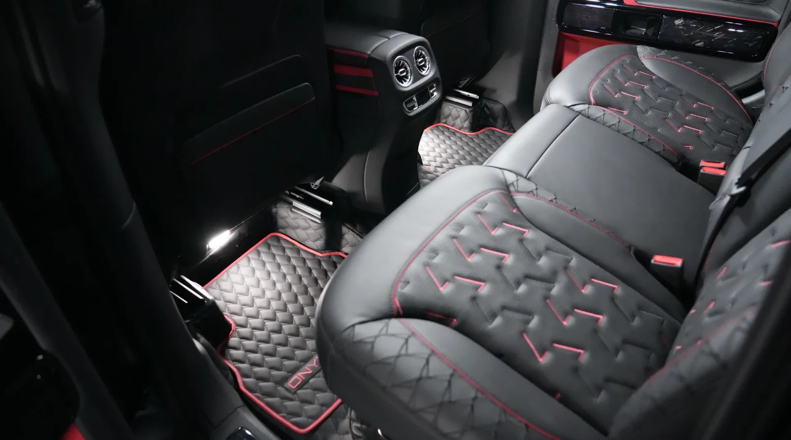 2024 Mercedes-Benz G-Class G7X by Onyx Concept interior, seats, Black