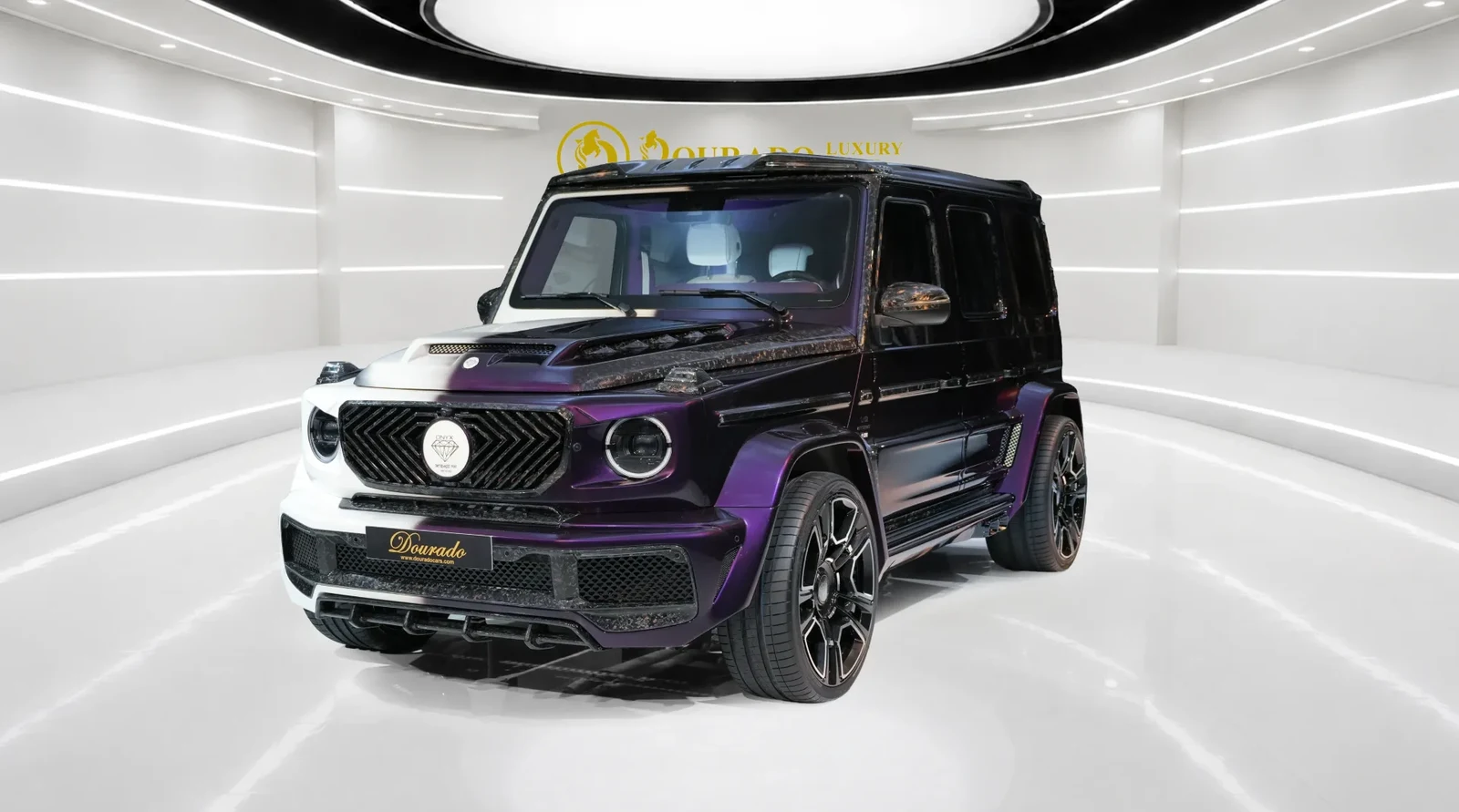 2024 Mercedes-Benz G-Class G9X Onyx Concept Mirage Edition for sale, exterior, Purple and White