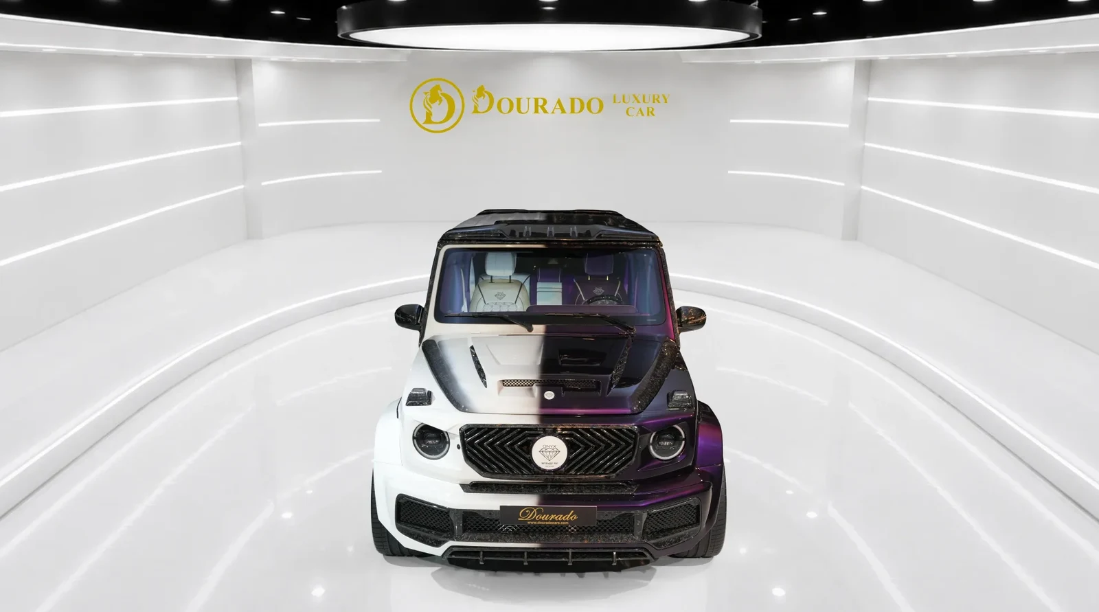 2024 Mercedes-Benz G-Class G9X Onyx Concept Mirage Edition for sale, exterior, Purple and White