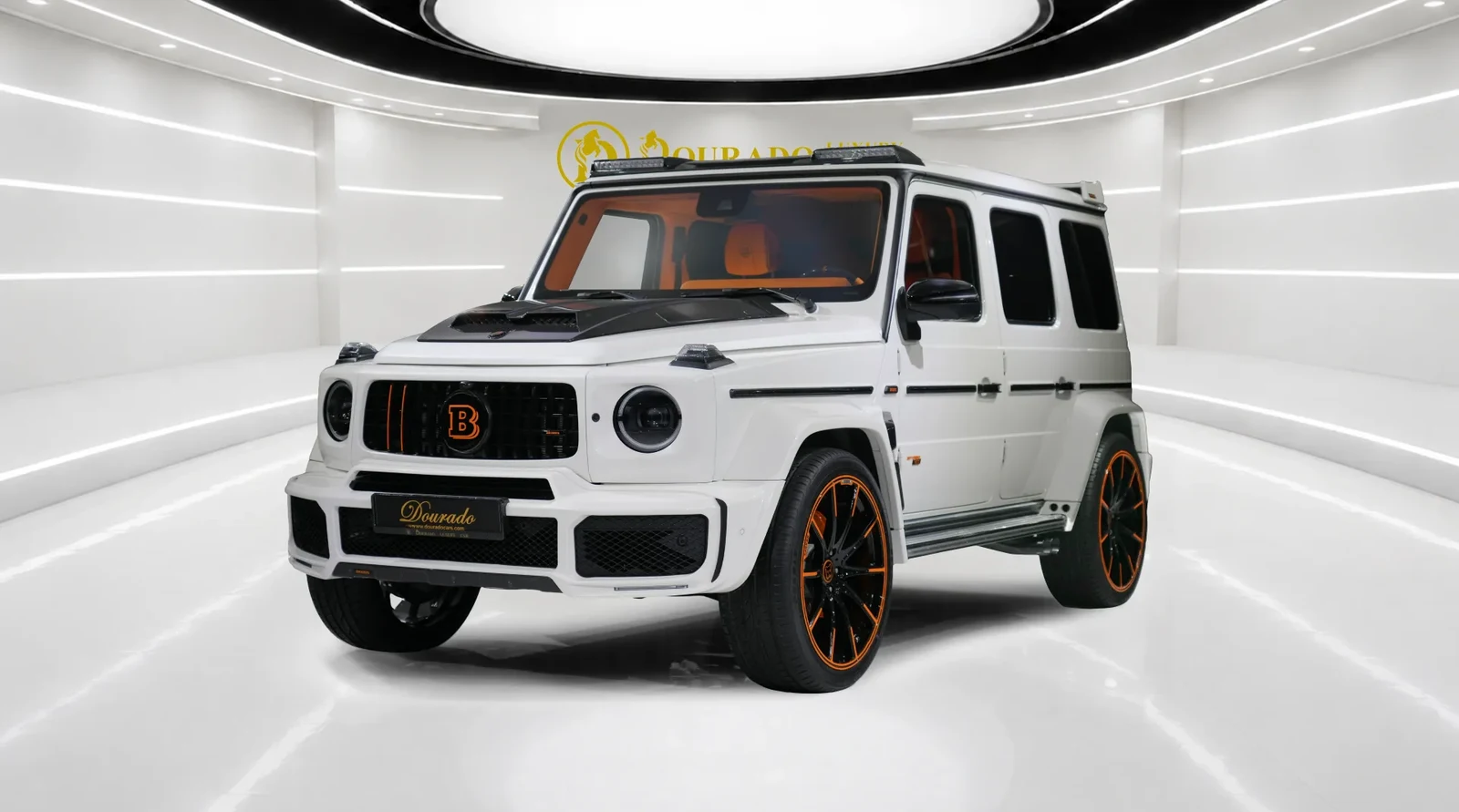 2021 Mercedes-Benz G-Class BRABUS G800 for sale, exterior, White