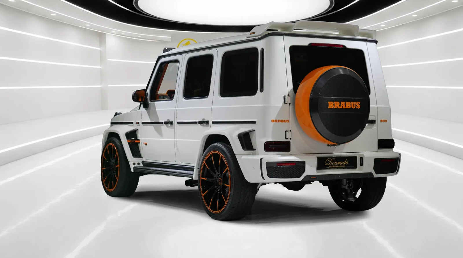 2021 Mercedes-Benz G-Class BRABUS G800 for sale, exterior, White