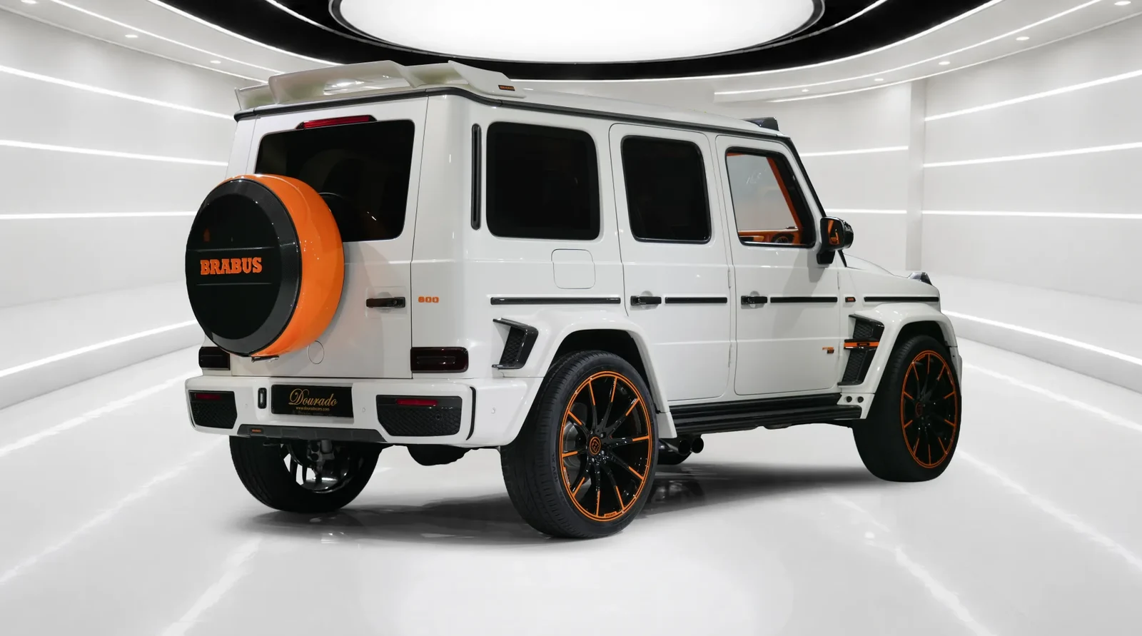 2021 Mercedes-Benz G-Class BRABUS G800 for sale, exterior, White