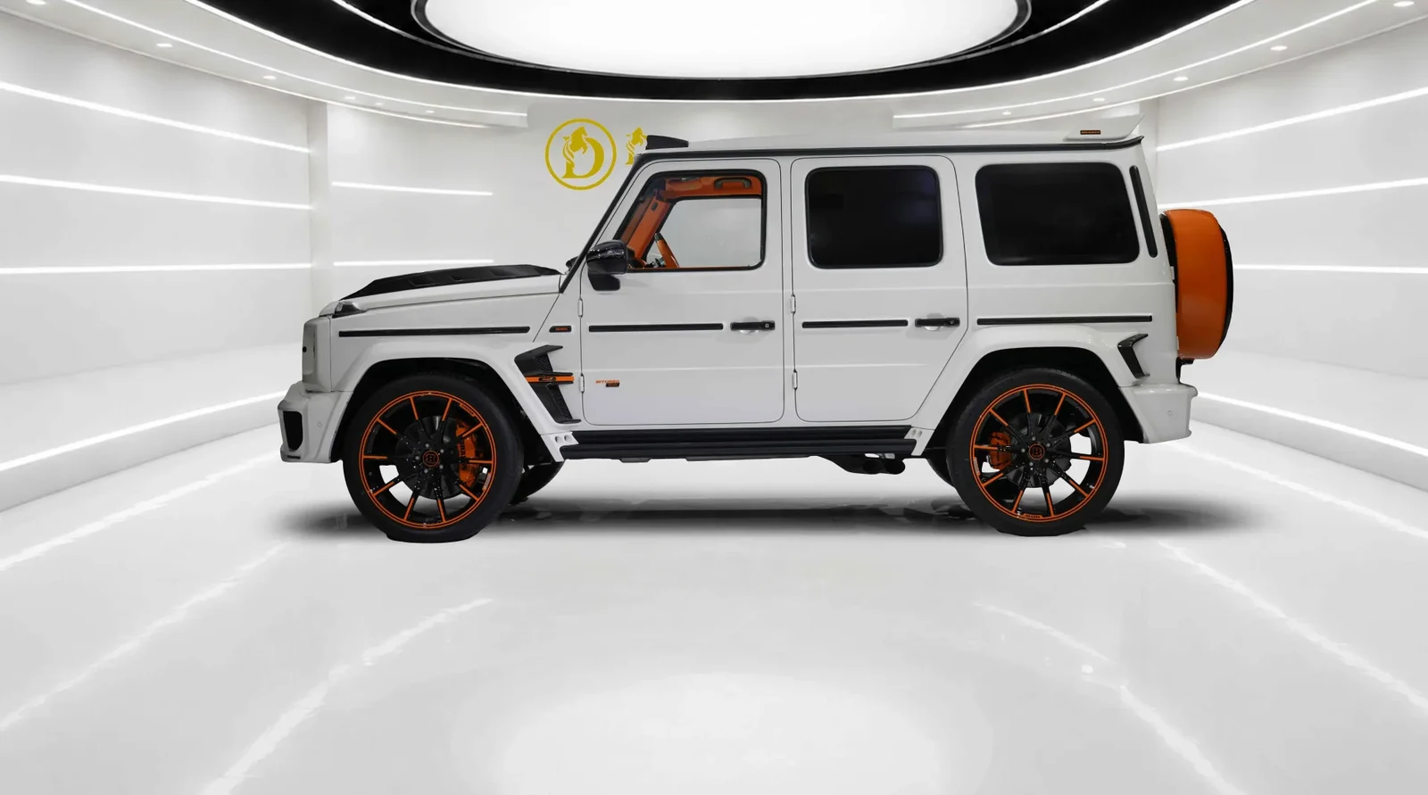 2021 Mercedes-Benz G-Class BRABUS G800 for sale, exterior, White