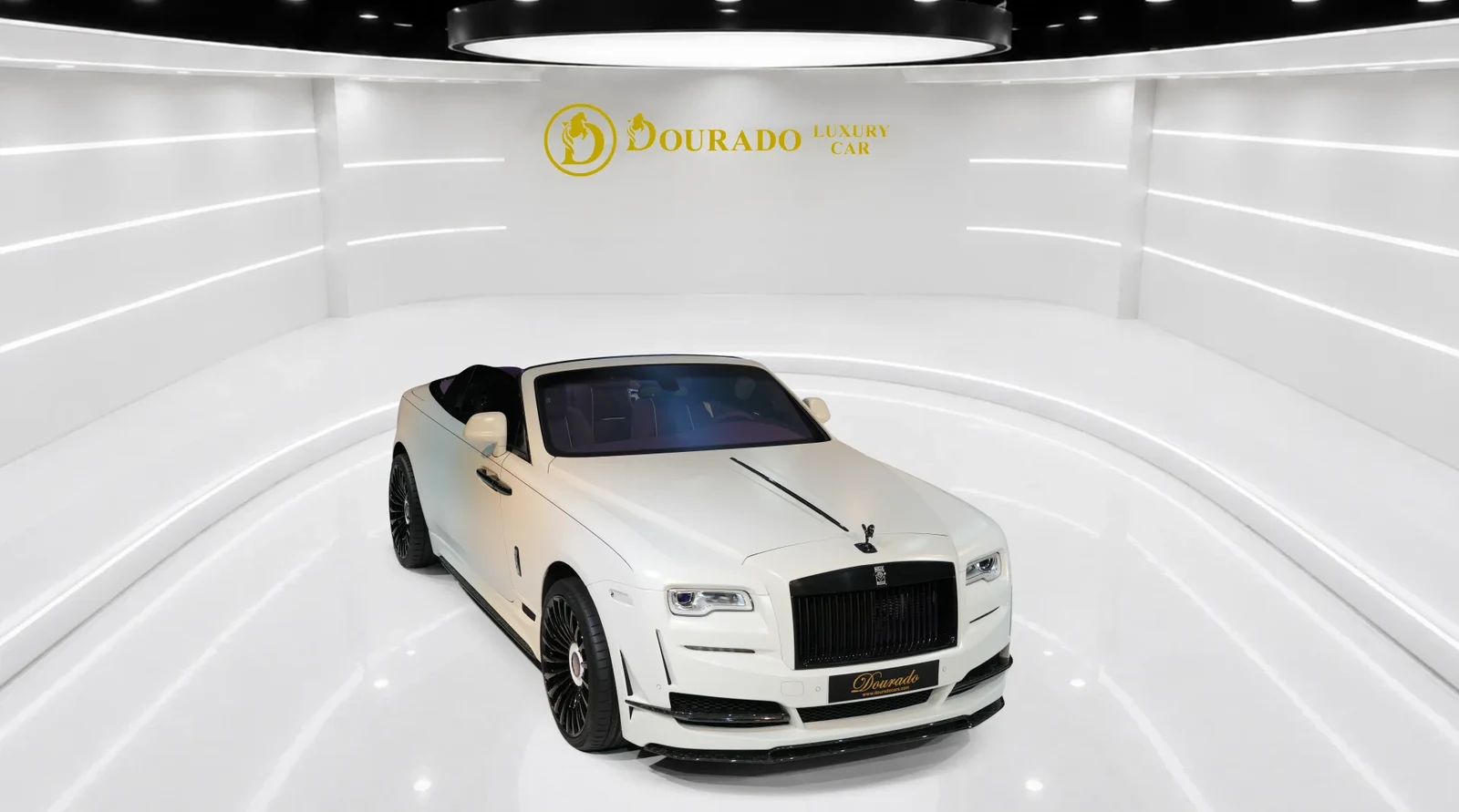 2020 Rolls-Royce Dawn by Onyx Concept for sale, exterior, Special Paint: White Satin Finish