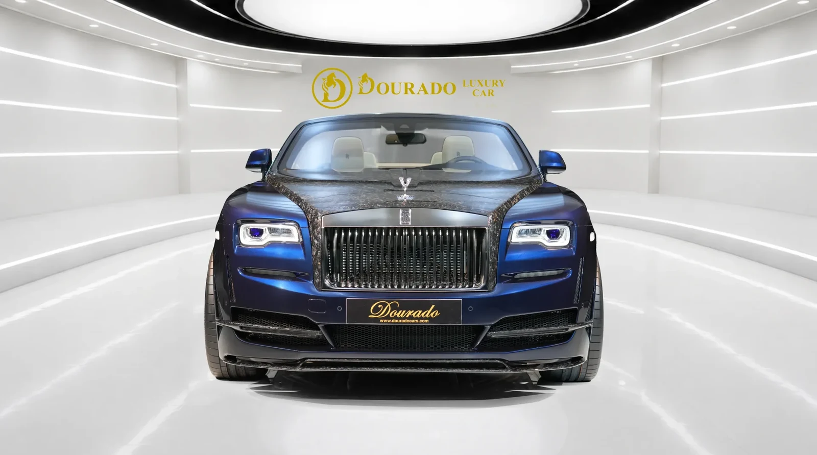 2022 Rolls-Royce Dawn by Onyx Concept for sale, exterior, Special Paint: Midnight Sapphire Blue