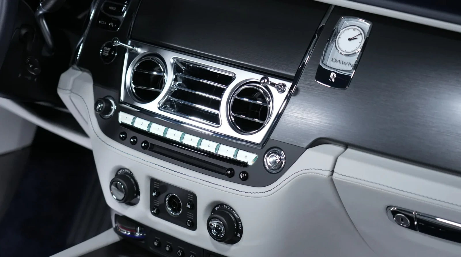2022 Rolls-Royce Dawn by Onyx Concept interior, Off White
