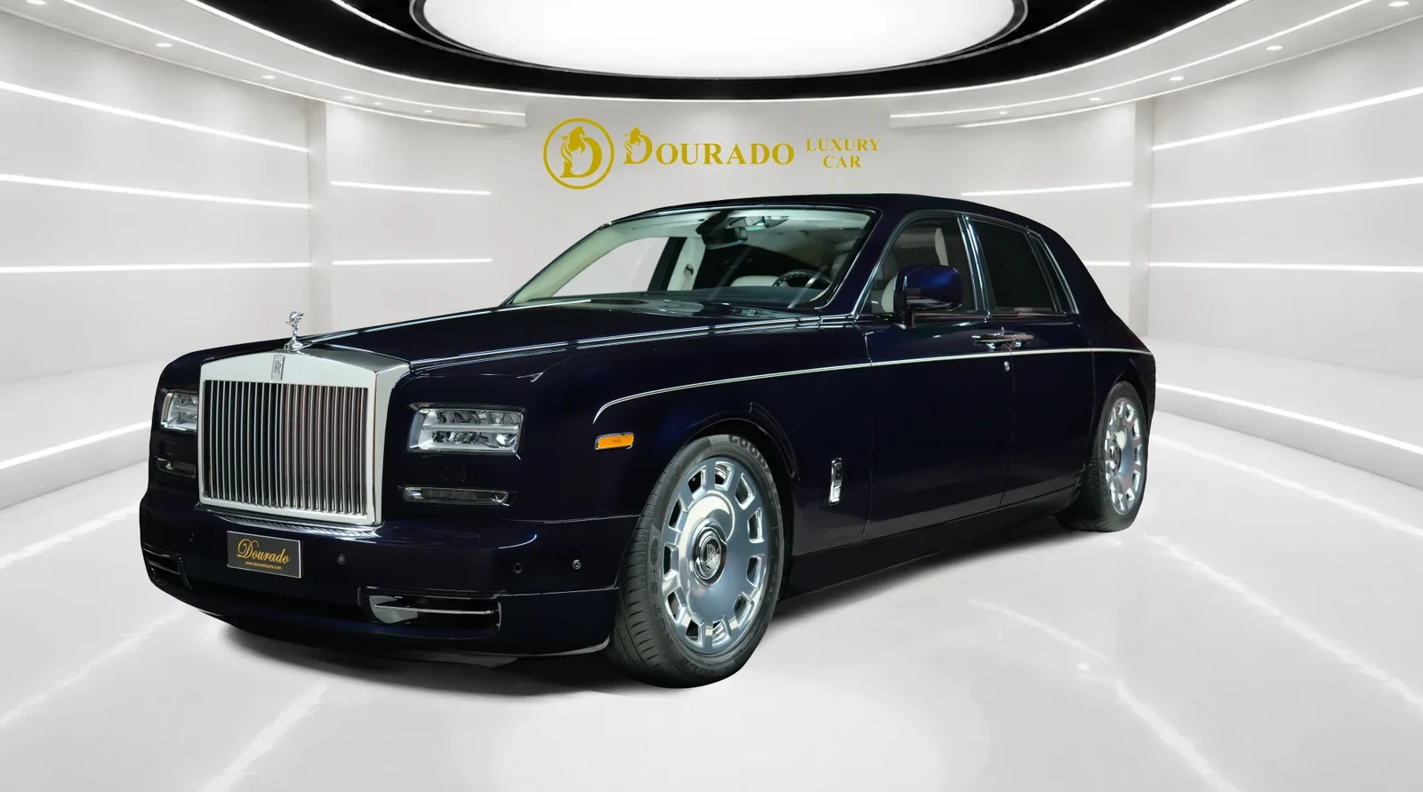 2014 Rolls-Royce Phantom Extended for sale, exterior, Velvet Blue