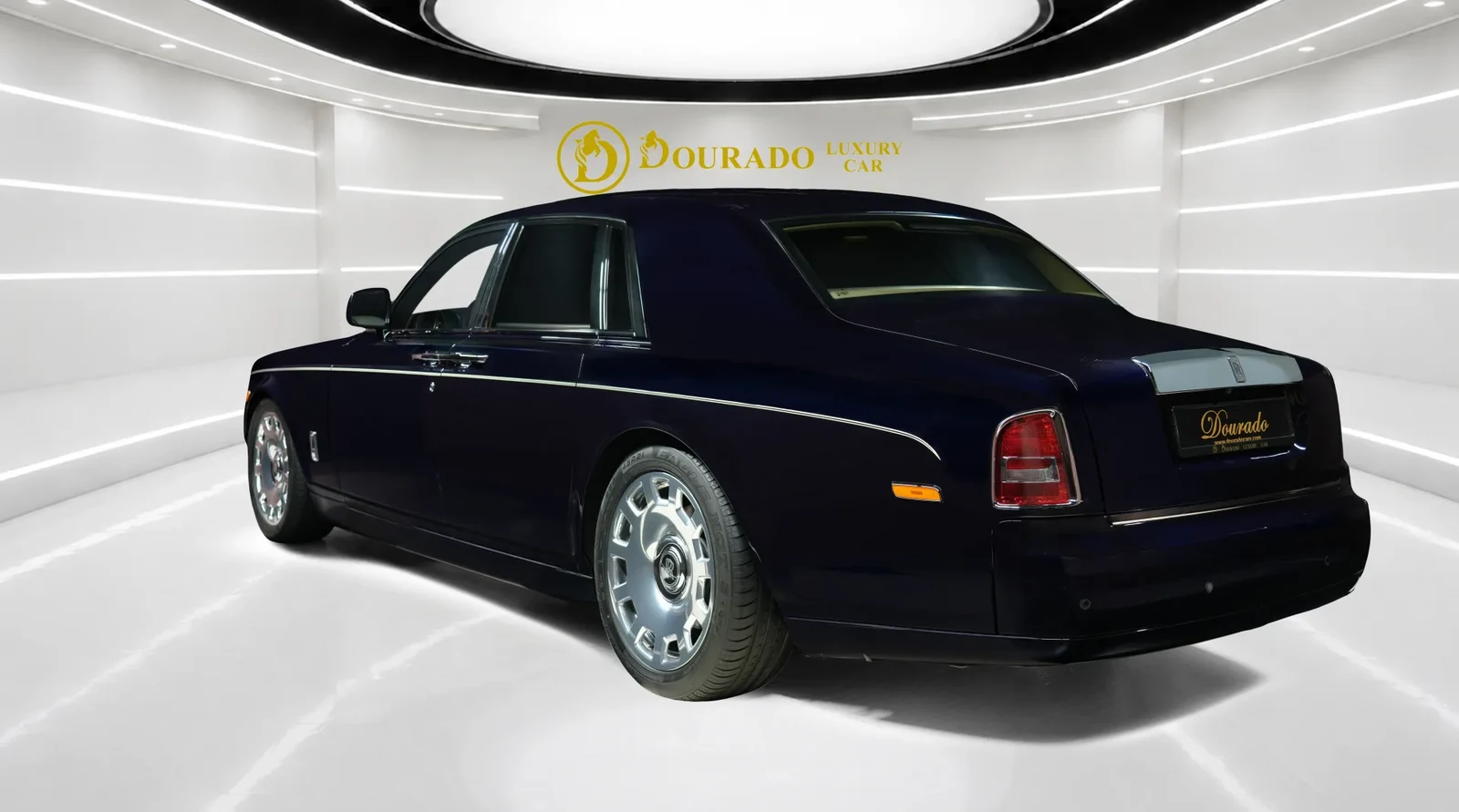 2014 Rolls-Royce Phantom Extended for sale, exterior, Velvet Blue
