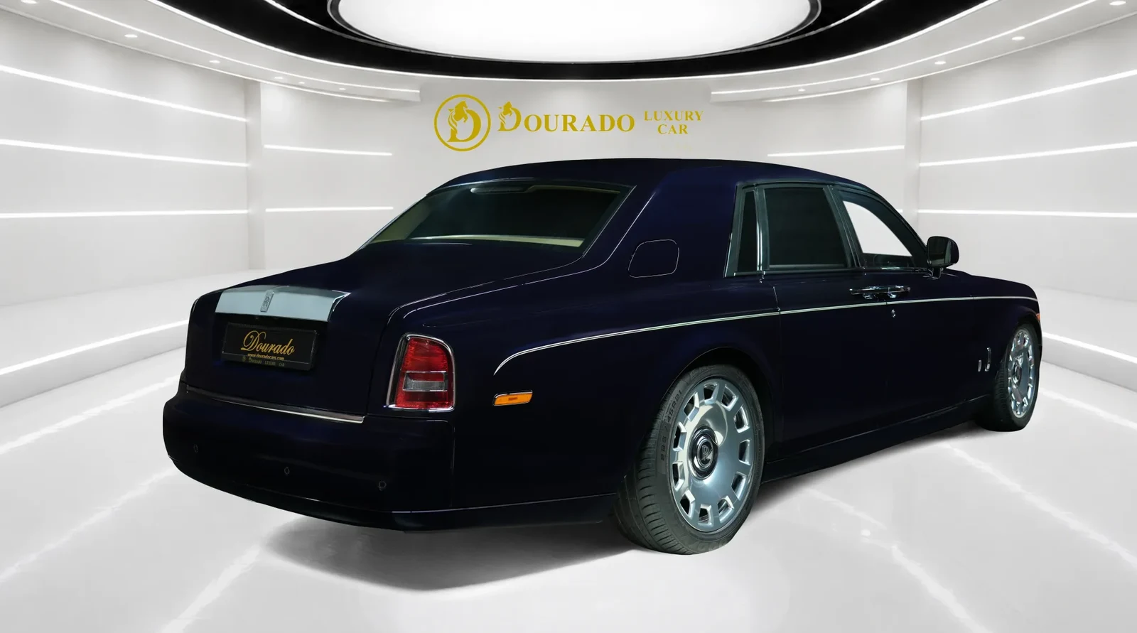 2014 Rolls-Royce Phantom Extended for sale, exterior, Velvet Blue