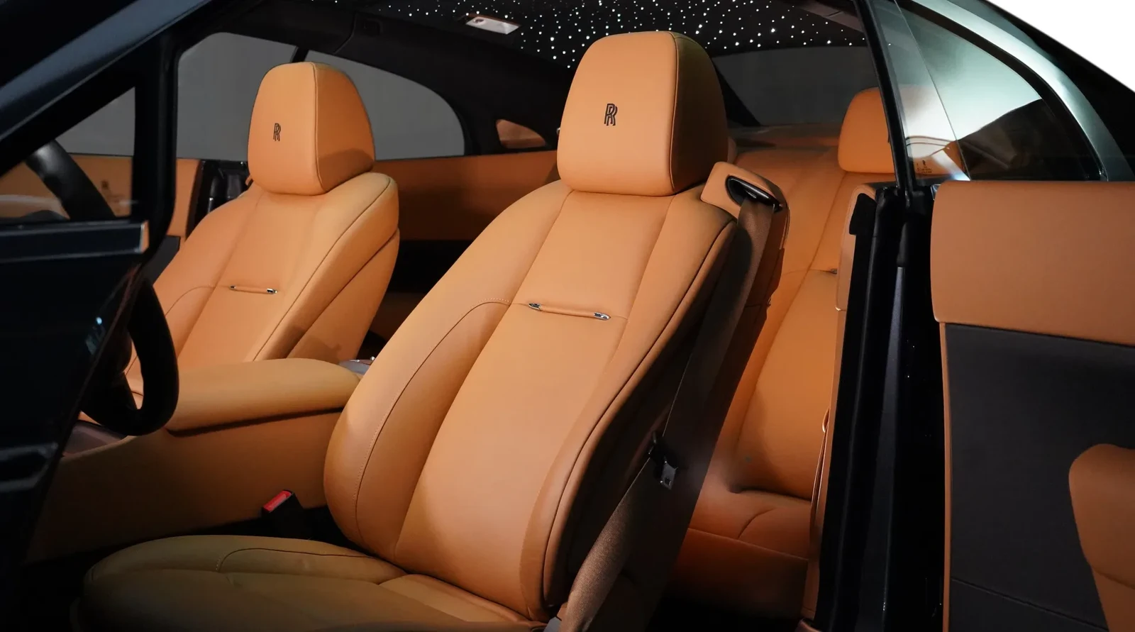 2020 Rolls-Royce Wraith by Onyx Concept interior, seats, Saddlery Tan Brown
