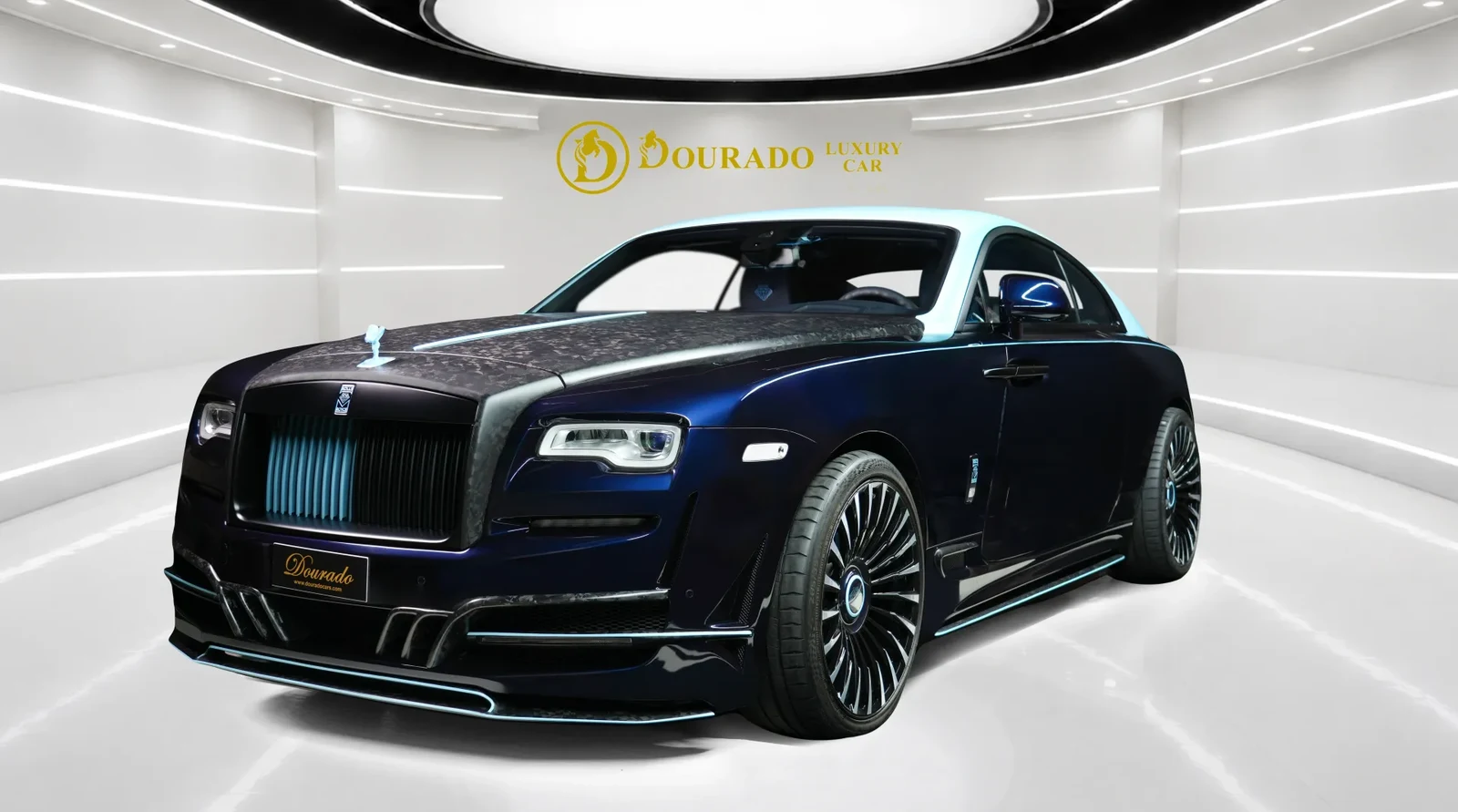 2020 Rolls-Royce Wraith by Onyx Concept for sale, exterior, Midnight Sapphire