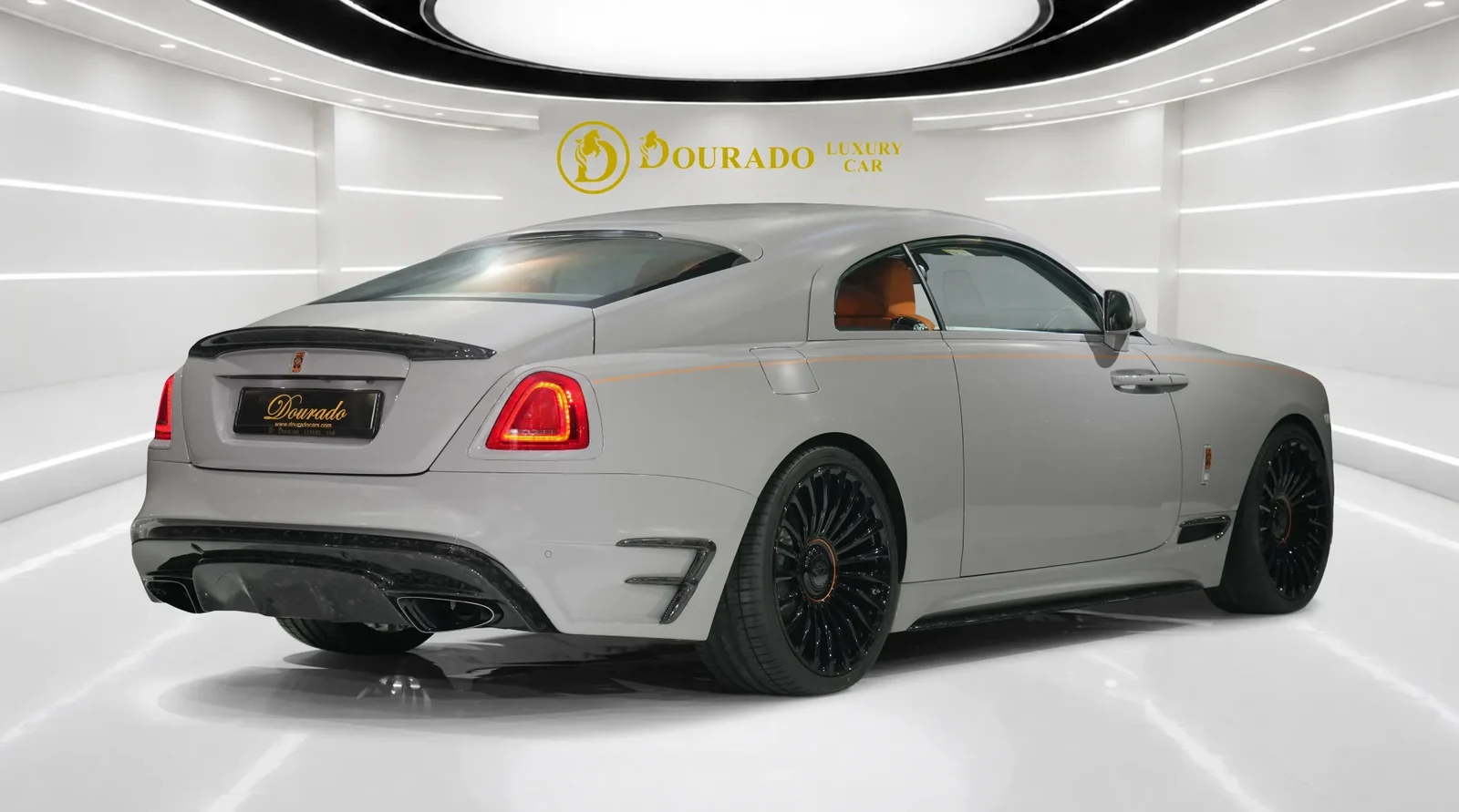 2023 Rolls-Royce Wraith by Onyx Concept, rear three-quarter view, Tempest Grey