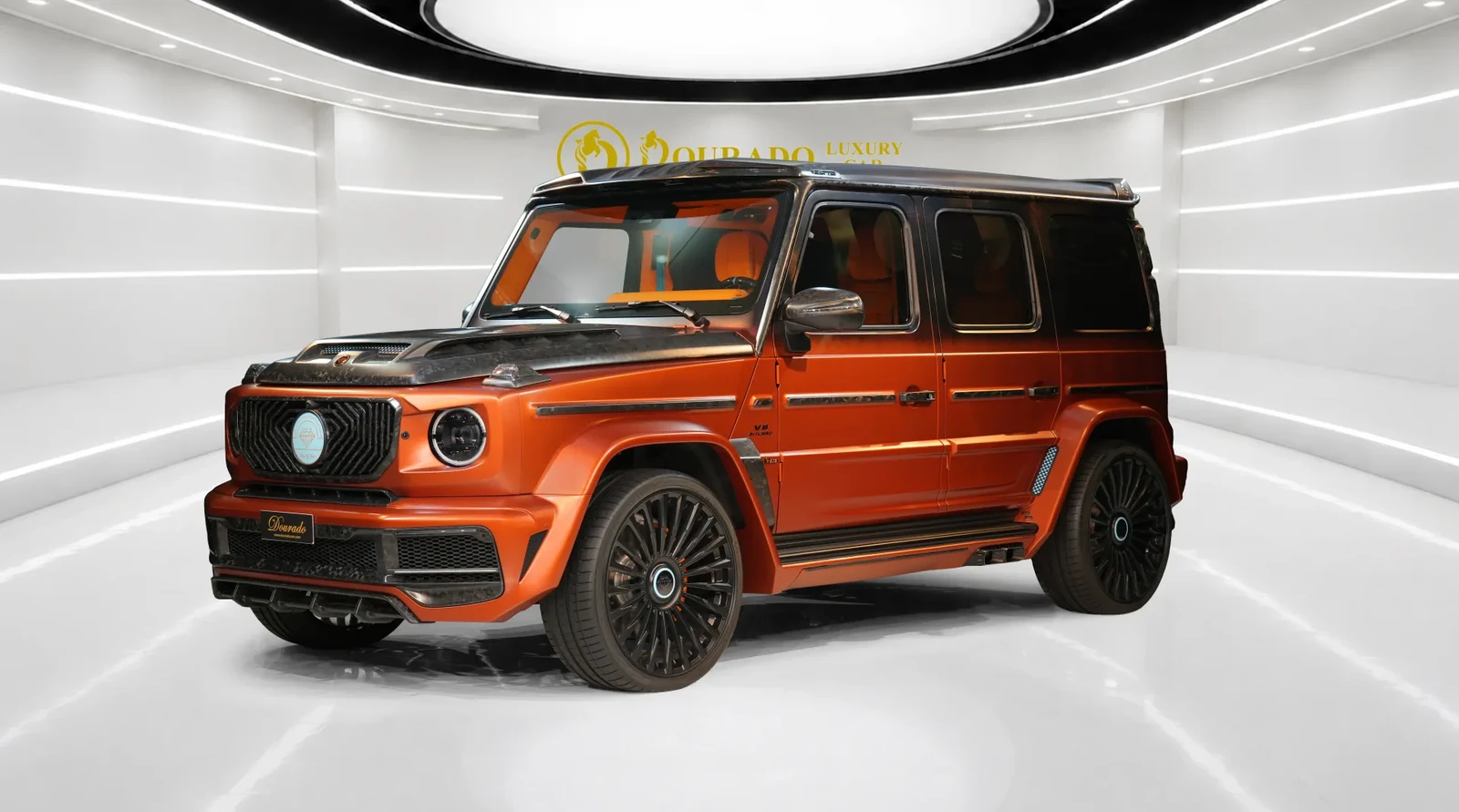2023 Mercedes-Benz G-Class G7X Rage by Onyx Concept for sale, exterior, Copper Orange & Black Magno