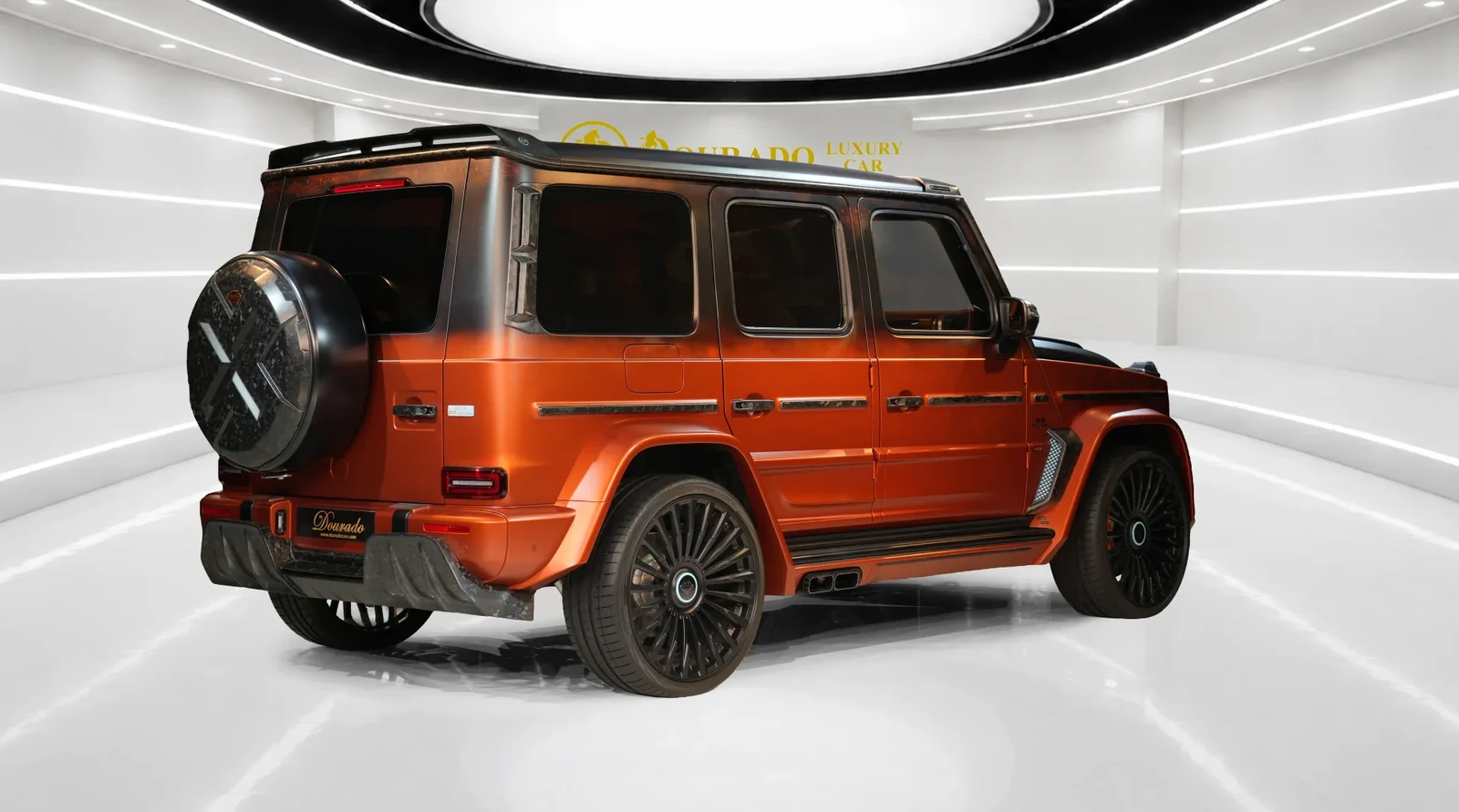 2023 Mercedes-Benz G-Class G7X Rage by Onyx Concept for sale, exterior, Copper Orange & Black Magno