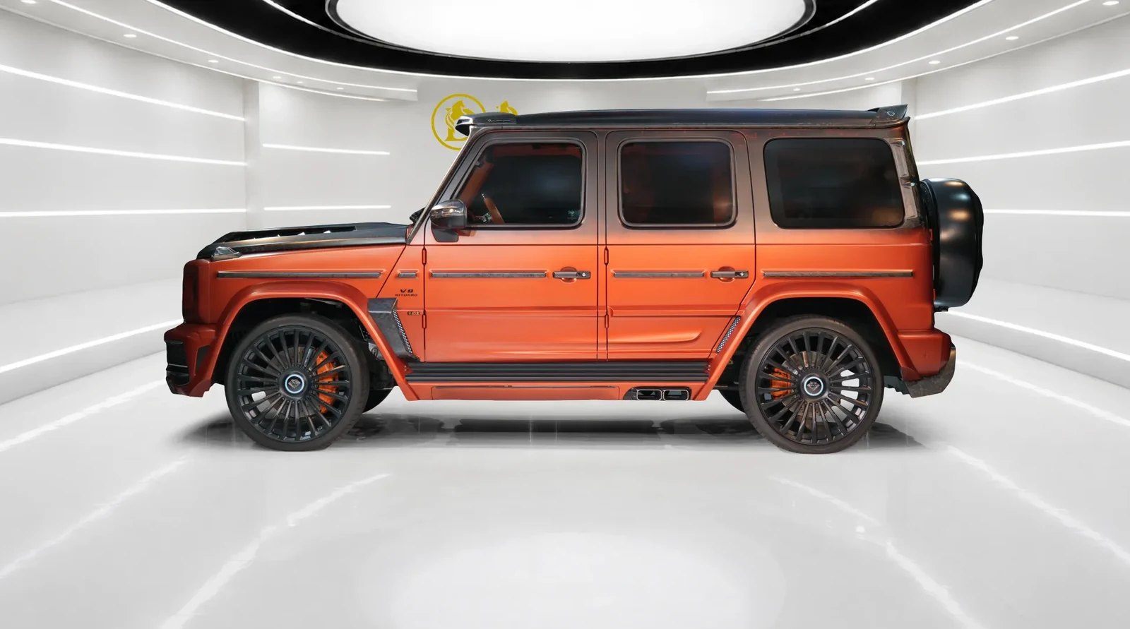 2023 Mercedes-Benz G-Class G7X Rage by Onyx Concept for sale, exterior, Copper Orange & Black Magno