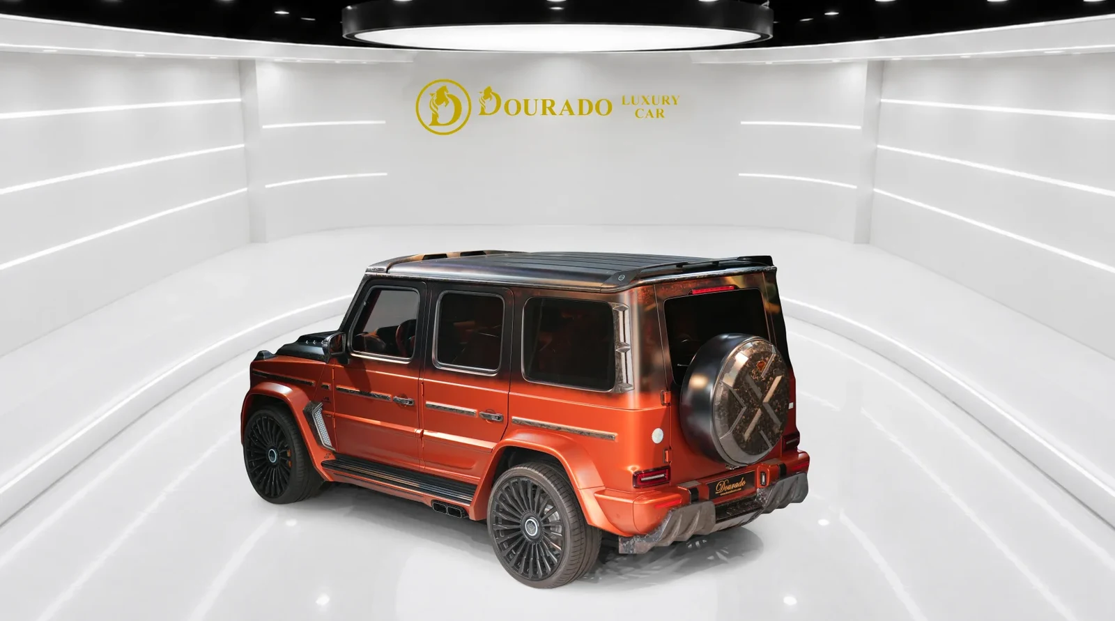 2023 Mercedes-Benz G-Class G7X Rage by Onyx Concept for sale, exterior, Copper Orange & Black Magno