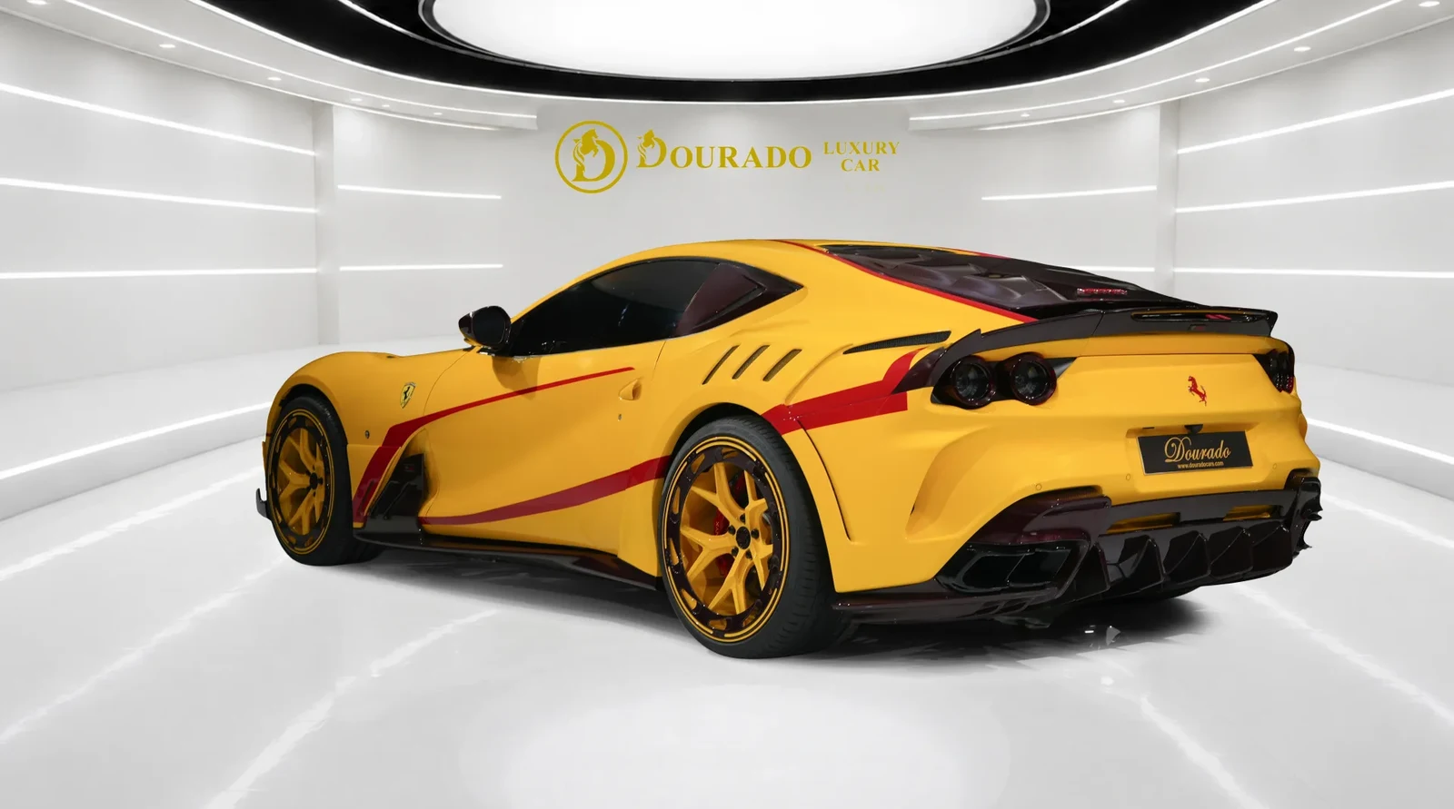 2021 Ferrari 812 Superfast 8XX by Onyx Concept for sale, exterior, Giallo Modena Yellow