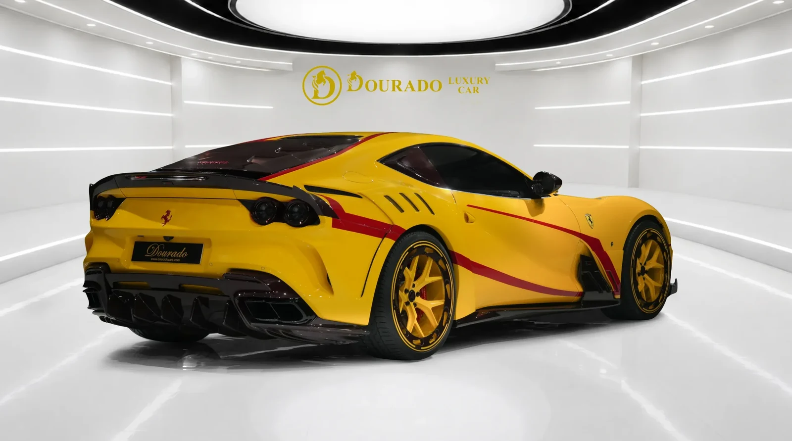 2021 Ferrari 812 Superfast 8XX by Onyx Concept for sale, exterior, Giallo Modena Yellow