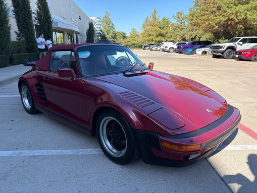1989 Porsche 911 (930) Turbo Cabriolet Slantnose, 3/8