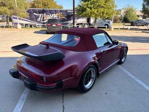 1989 Porsche 911 (930) Turbo Cabriolet Slantnose, 4/8