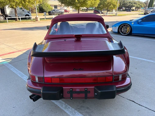 1989 Porsche 911 (930) Turbo Cabriolet Slantnose, 5/8