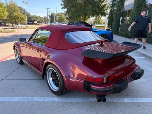 1989 Porsche 911 (930) Turbo Cabriolet Slantnose, 6/8