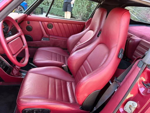 1989 Porsche 911 (930) Turbo Cabriolet Slantnose, 7/8