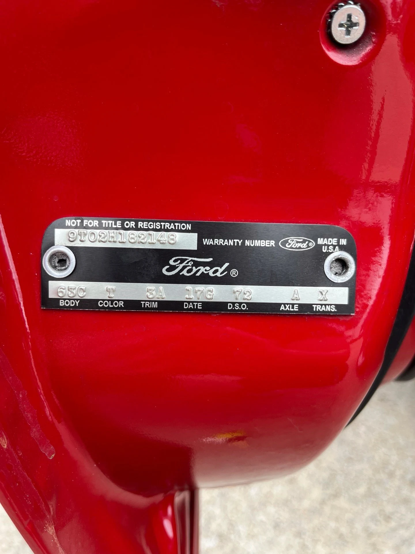 1969 Ford Mustang Boss 429 (1st Generation), 27/29