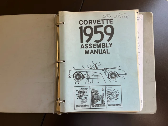 1959 Chevrolet Corvette C1, 3/20