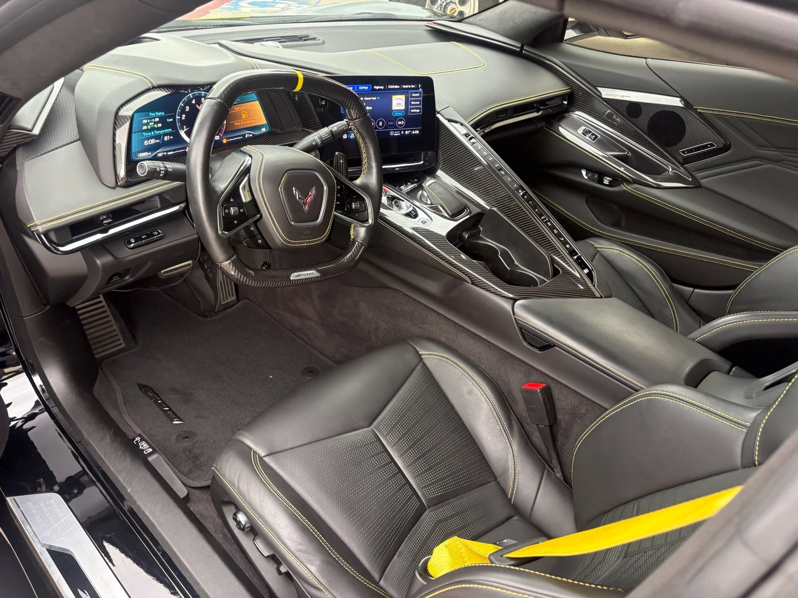 2023 Chevrolet Corvette Z06 3LZ Convertible (C8), 7/8