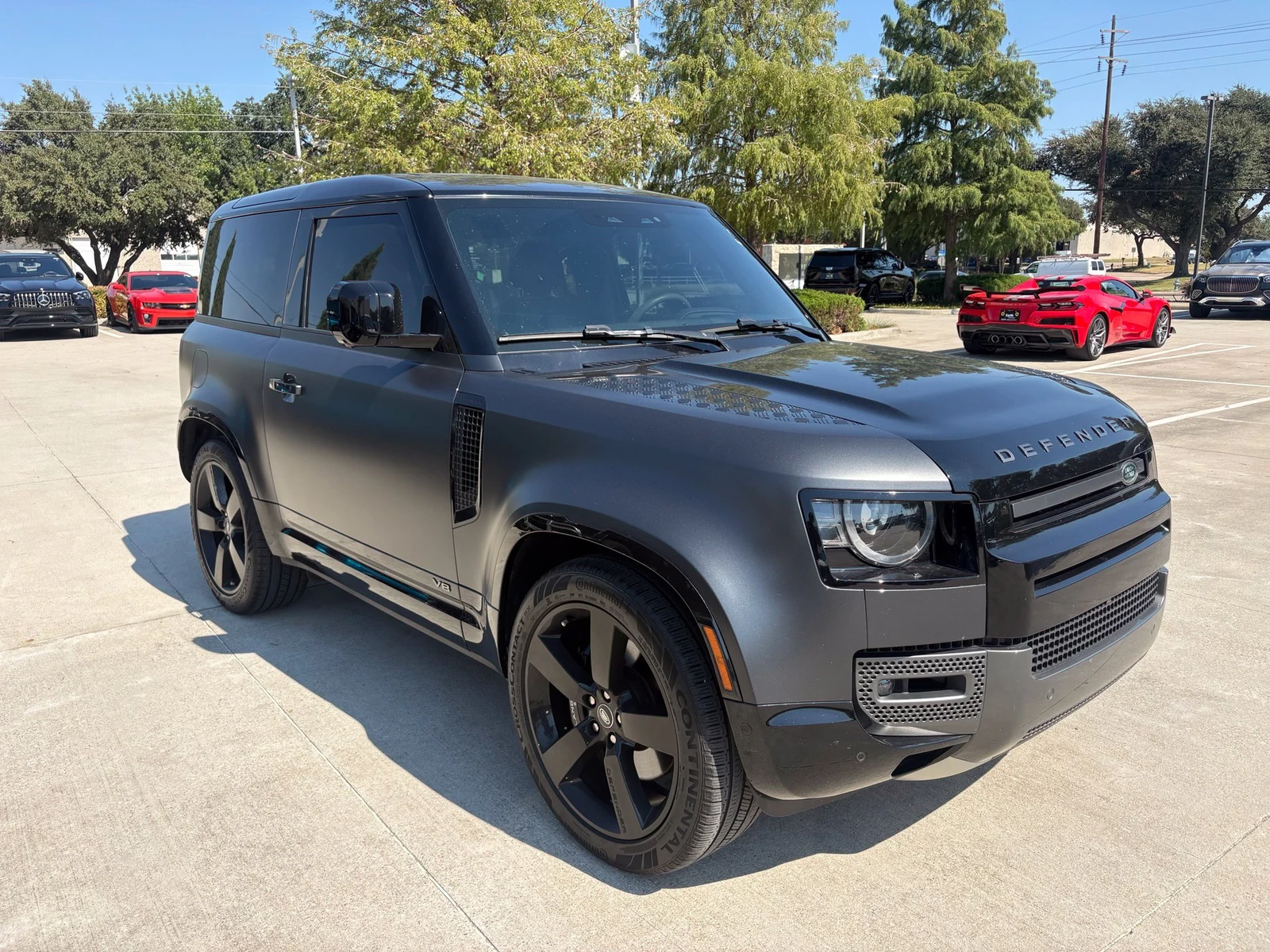 2023 Land Rover Defender 90 V8 (L663), 3/5