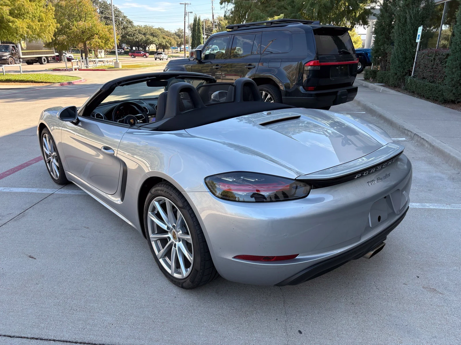 2021 Porsche 718 Boxster for sale, exterior, Silver
