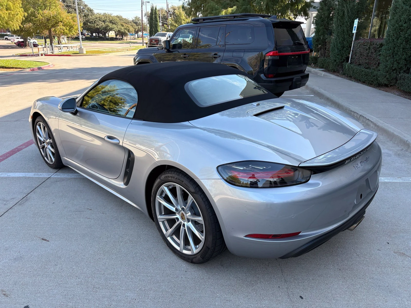 2021 Porsche 718 Boxster for sale, exterior, Silver