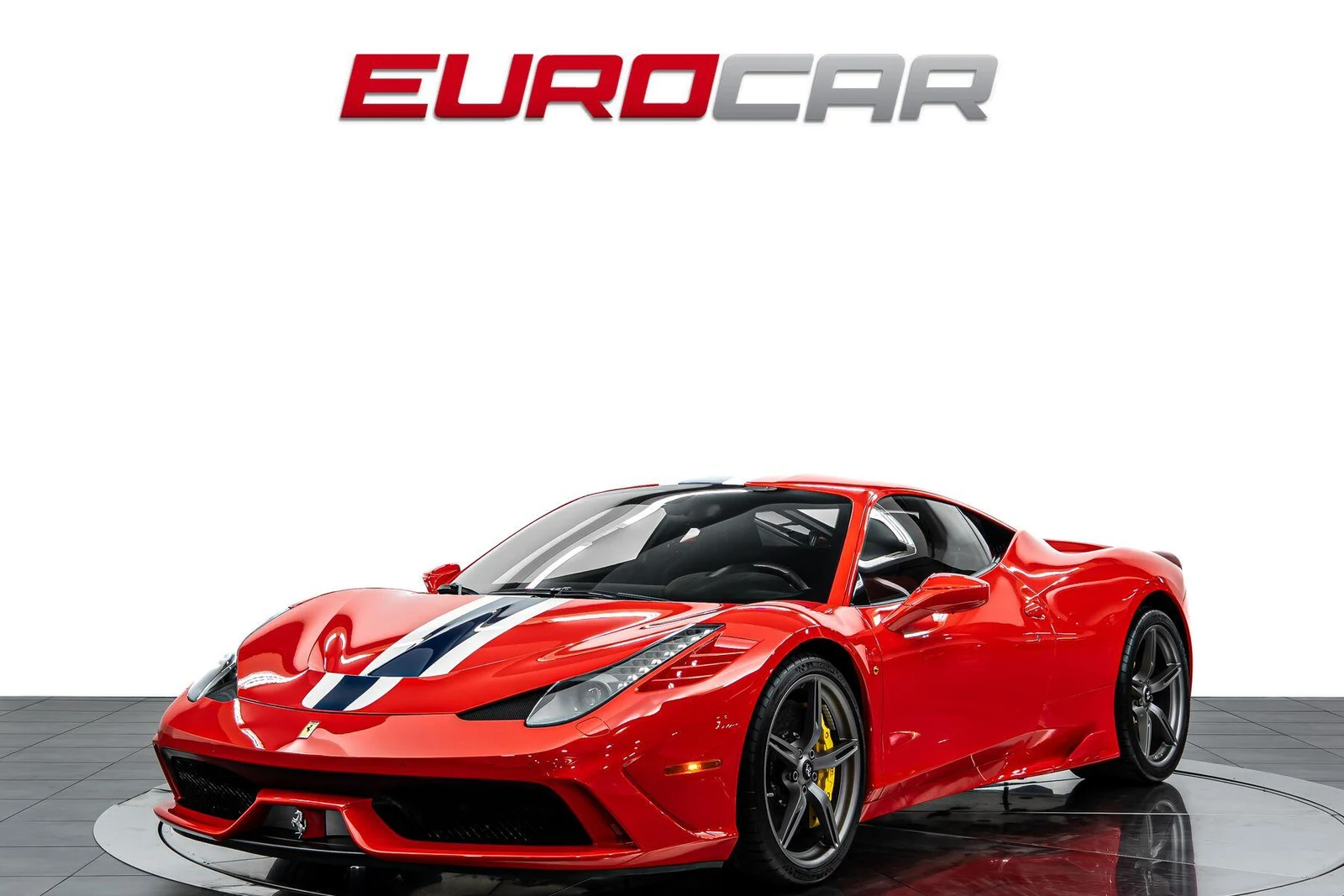 Ferrari 458 Speciale · Rosso Scuderia · Eurocar OC