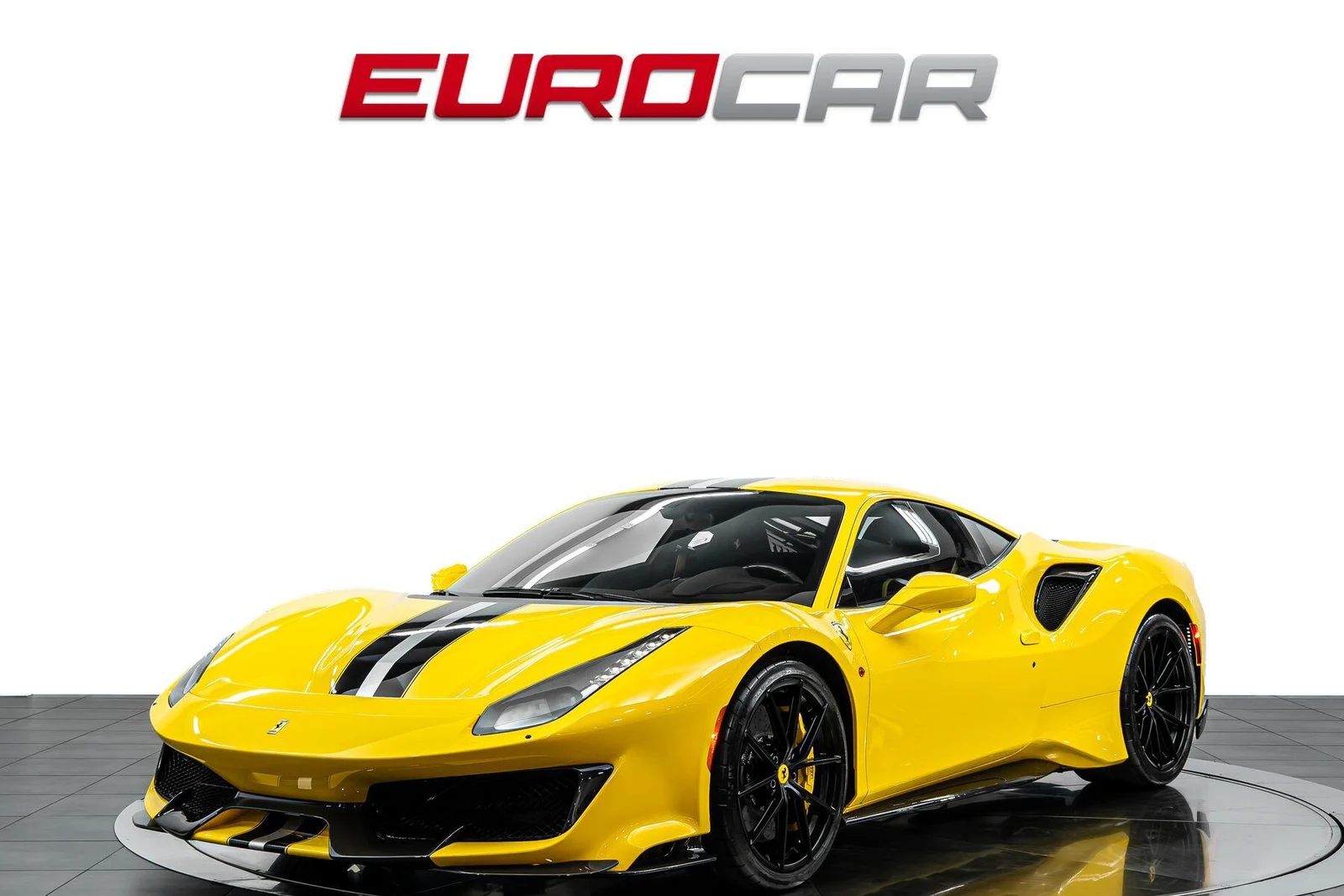 Ferrari 488 Pista · Giallo Modena · Eurocar OC