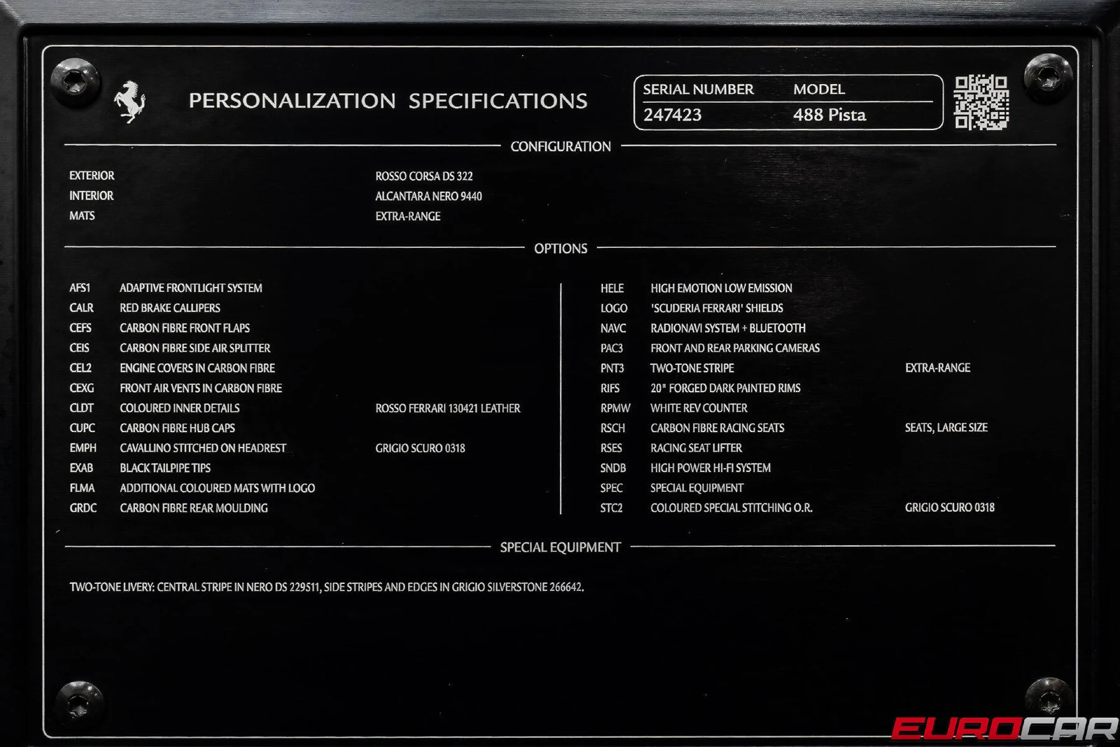 2019 Ferrari 488 Pista, 11/20