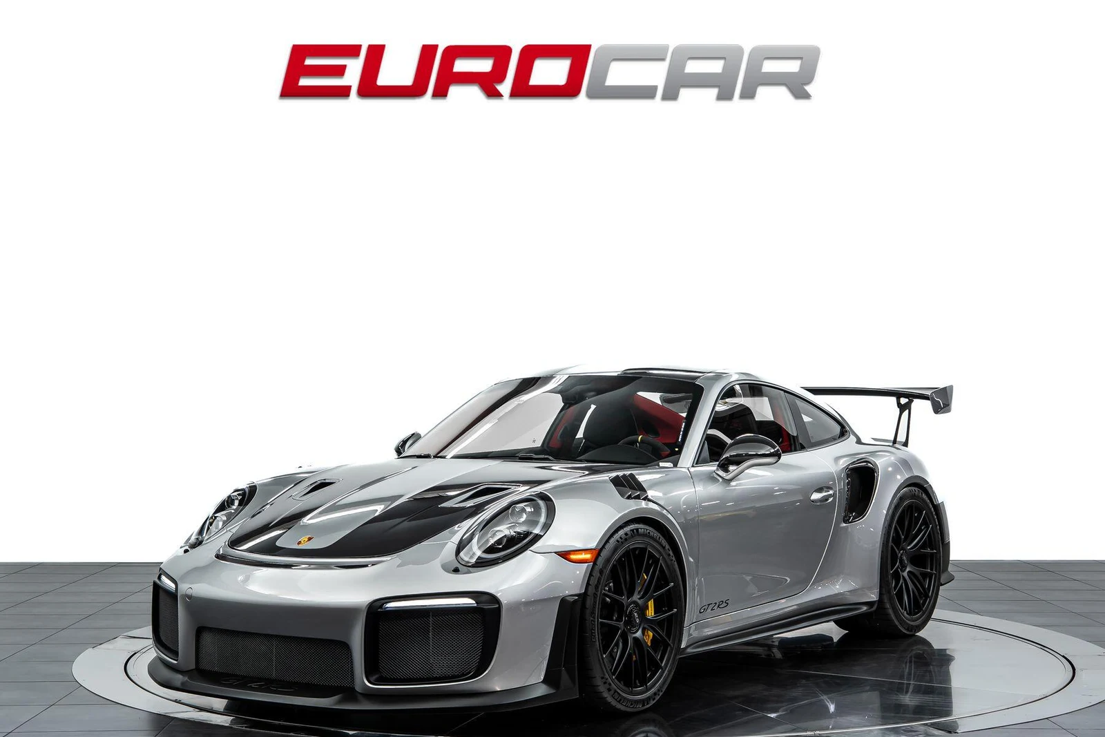 Porsche 911 (991.2) GT2 RS Weissach · GT Silver Metallic · Eurocar OC