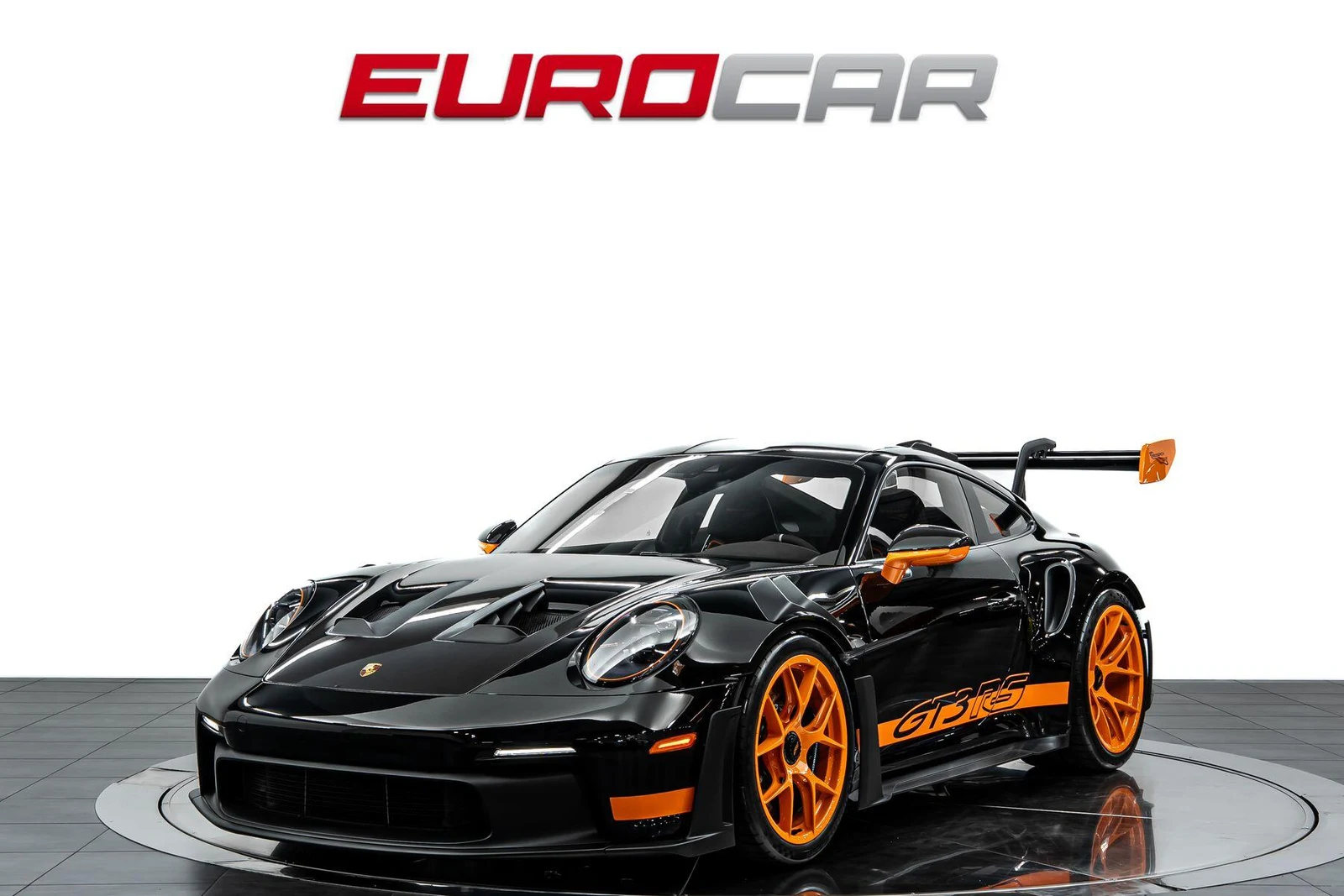 Porsche 911 (992.1) GT3 RS Weissach · black · Eurocar OC