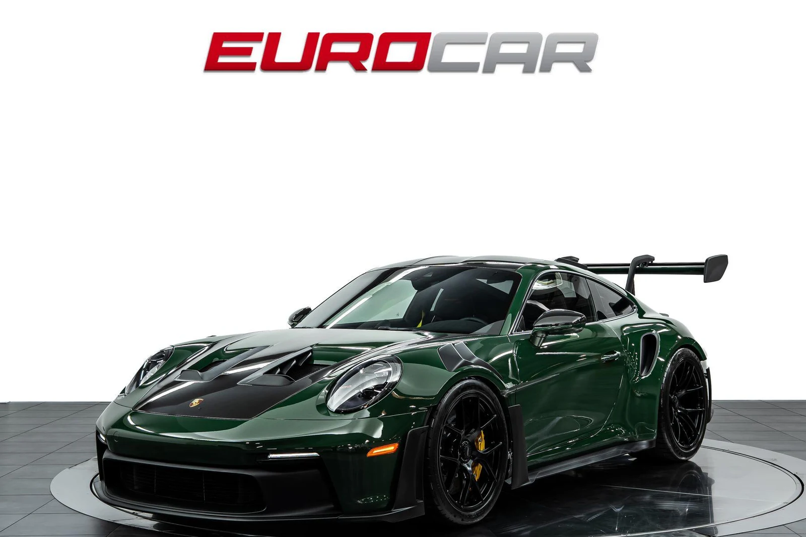 Porsche 911 (992.1) GT3 RS Weissach · PTS: British Racing Green · Eurocar OC