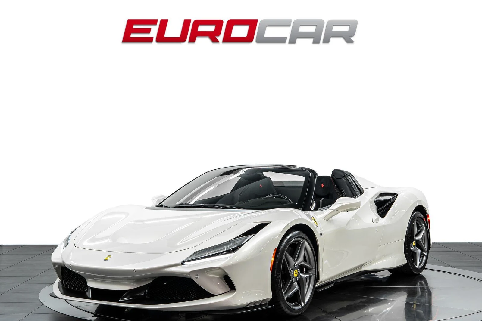 Ferrari F8 Spider · Bianco Italia · Eurocar OC