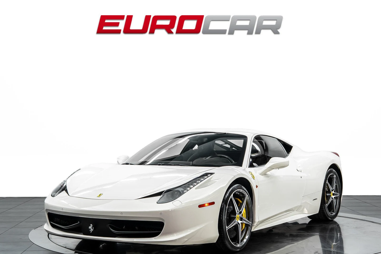 Ferrari 458 Italia · Bianco Avus · Eurocar OC